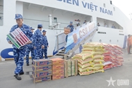 Vietnam Coast Guard assists Philippines in disaster relief efforts